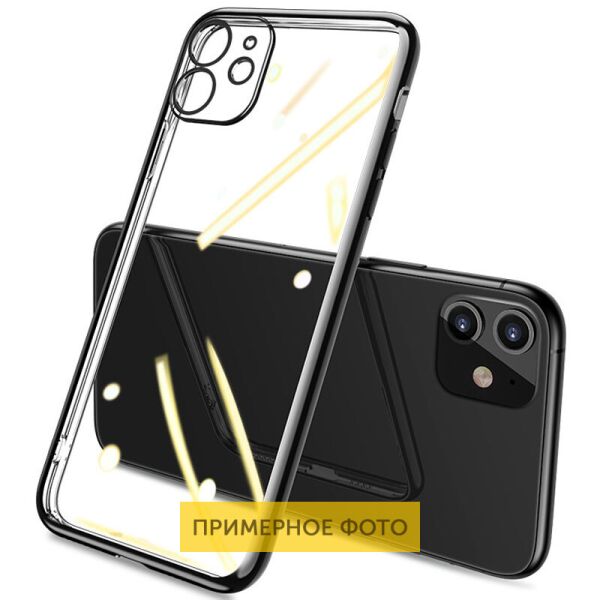 

Прозрачный силиконовый чехол глянцевая окантовка Full Camera для Xiaomi Redmi Note 10 5G/Poco M3 Pro
