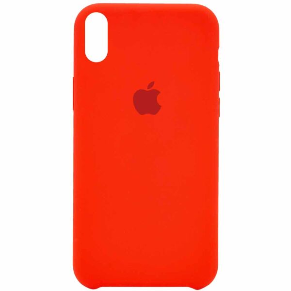 

Чехол Silicone Case (AA) для Apple iPhone X (5.8") / XS (5.8")