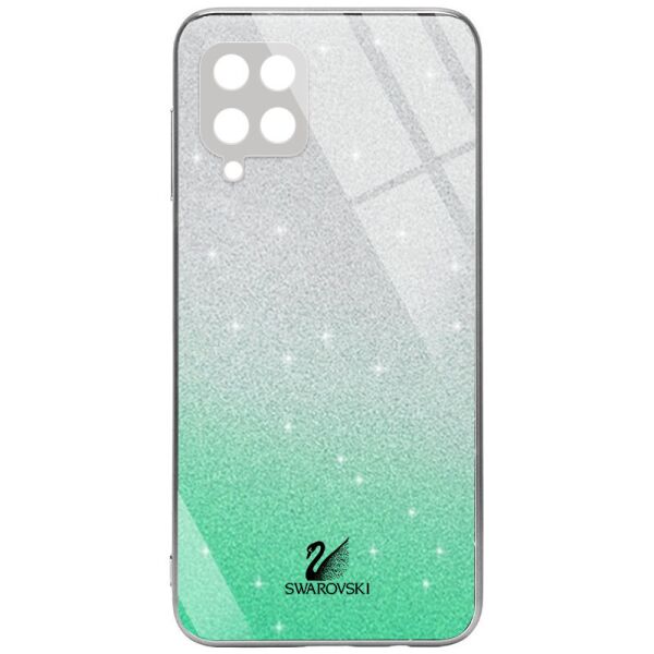 

TPU+Glass чехол Swarovski Full Camera для Samsung Galaxy A12 / M12