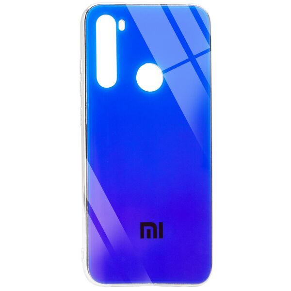 

TPU+Glass чехол Gradient Rainbow с лого для Xiaomi Redmi Note 8