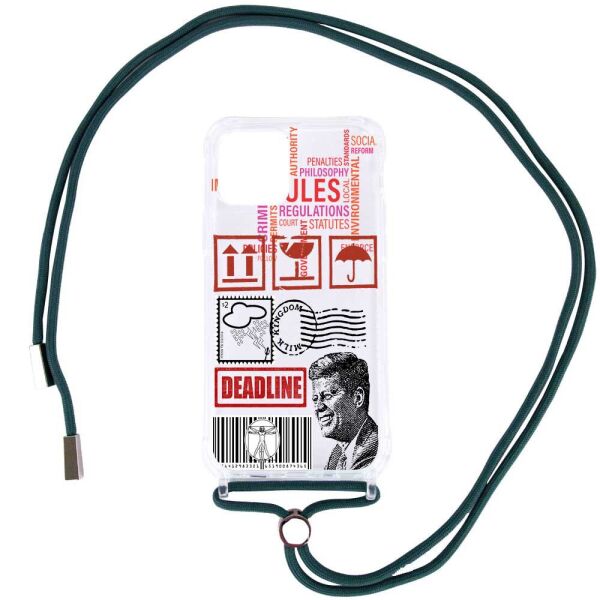 

Чехол TPU Crossbody Street Style для Apple iPhone 12 Pro Max (6.7")