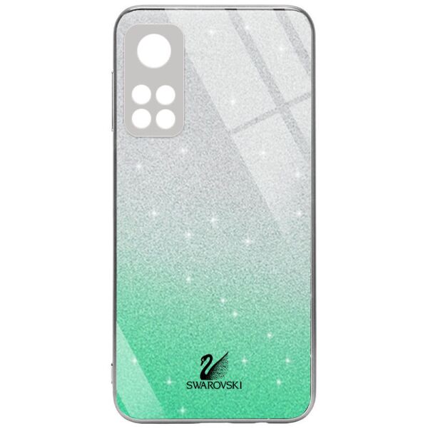 

TPU+Glass чехол Swarovski Full Camera для Xiaomi Mi 10T / Mi 10T Pro