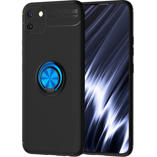 

TPU чехол Deen ColorRing под магнитный держатель (opp) для Realme C11
