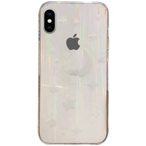 

TPU+Glass чехол Aurora Space для Apple iPhone X / XS (5.8")
