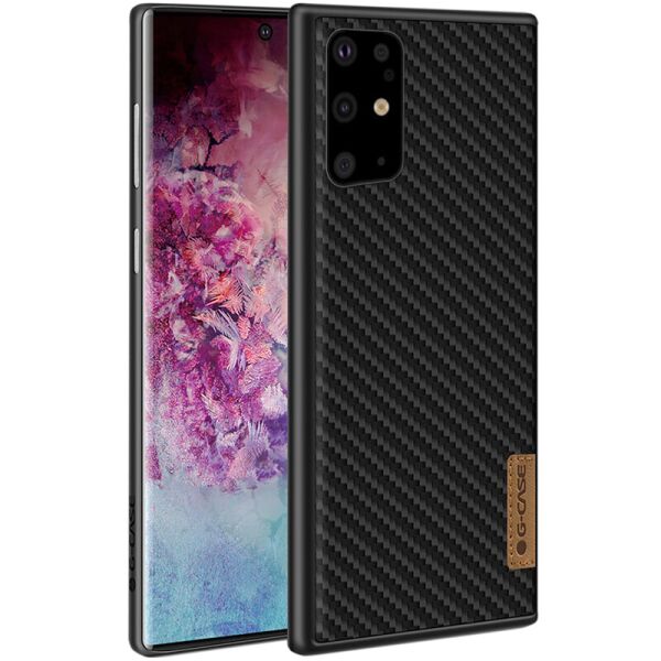 

Карбоновая накладка G-Case Dark series для Samsung Galaxy S20+