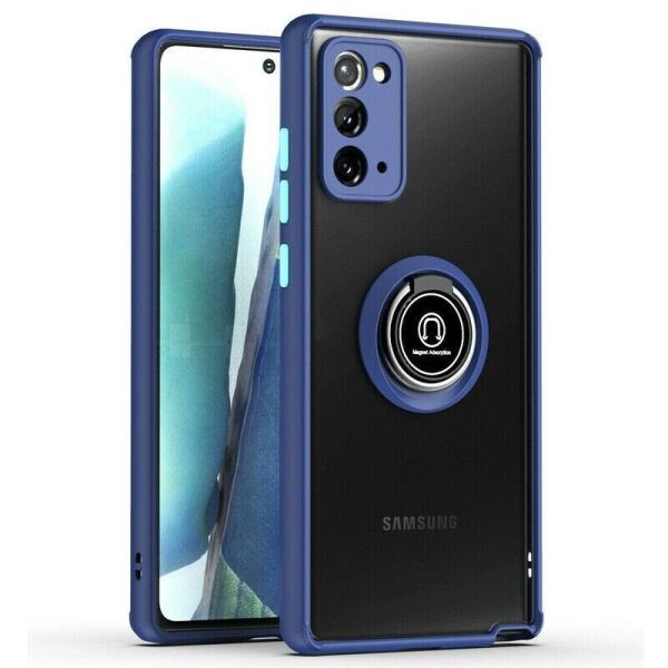 

TPU+PC чехол Deen ColorEdgingRing for Magnet для Samsung Galaxy Note 20