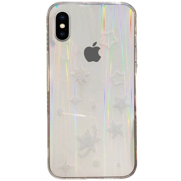 

TPU+Glass чехол Aurora Space для Apple iPhone X / XS (5.8")