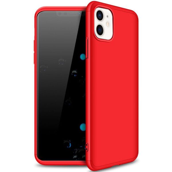 

Пластиковая накладка GKK LikGus 360 градусов (opp) для Apple iPhone 12 (6.1")