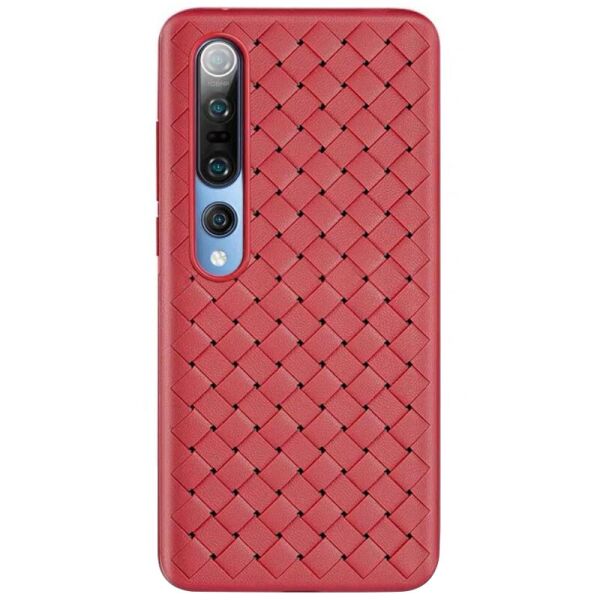 

PU чехол-накладка Epik Weaving series для Xiaomi Mi 10 / Mi 10 Pro