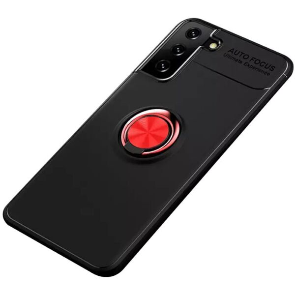 

TPU чехол Deen ColorRing под магнитный держатель (opp) для Samsung Galaxy S21+
