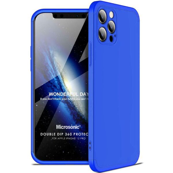 

Пластиковая накладка GKK LikGus 360 градусов (opp) для Apple iPhone 12 Pro (6.1")