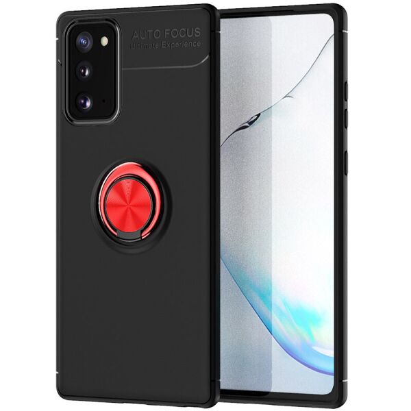 

TPU чехол Deen ColorRing под магнитный держатель (opp) для Samsung Galaxy Note 20