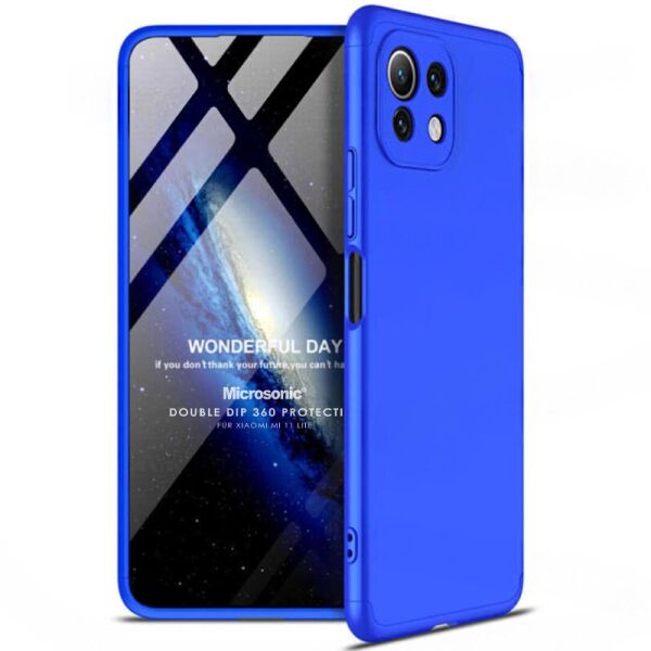 

Пластиковая накладка GKK LikGus 360 градусов (opp) для Xiaomi Mi 11 Lite