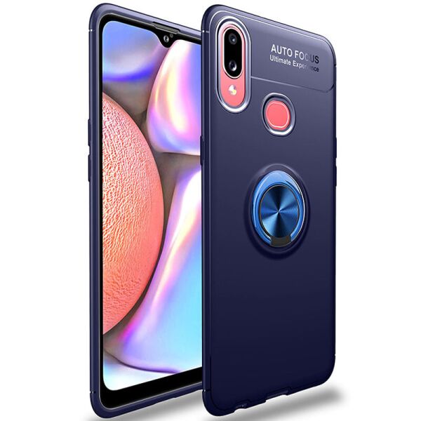 

TPU чехол Deen ColorRing под магнитный держатель (opp) для Samsung Galaxy A10s