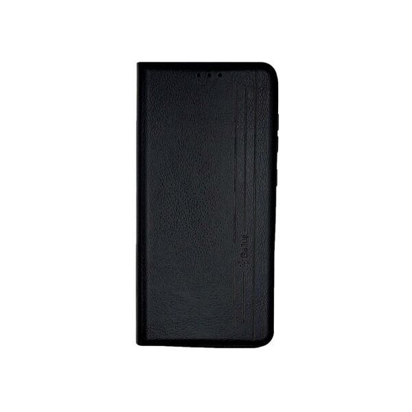 

Чехол книжка для Samsung Galaxy A21S боковой из натуральной кожи, Gelius, Vertical Lines, Черный