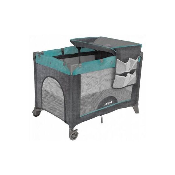 

Детский манеж BabyHit H27-2A18 Grey с пеленальным столиком (71711)