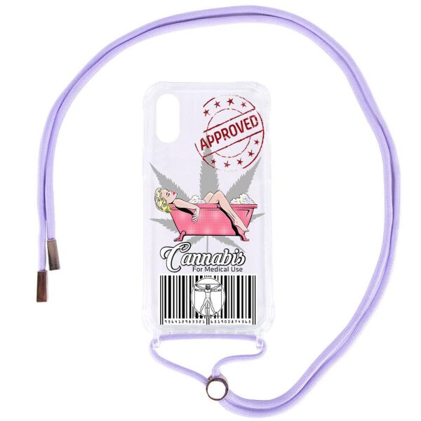 

Чехол TPU Crossbody Street Style для Apple iPhone XR (6.1")
