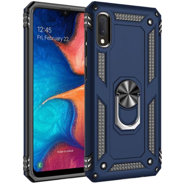 

Ударопрочный чехол Serge Ring for Magnet для Samsung Galaxy A02