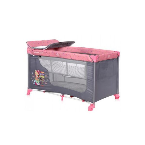 

Детский манеж Bertoni/Lorelli MOONLIGHT 2L (pink travel)