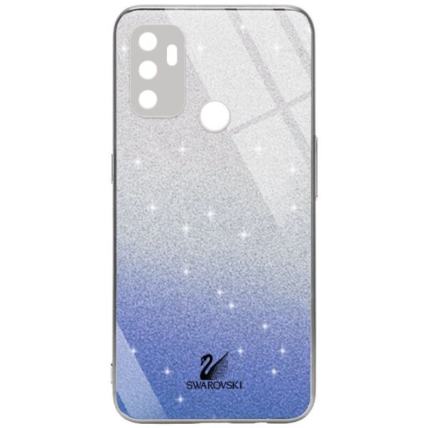 

TPU+Glass чехол Swarovski Full Camera для Oppo A53 / A32 / A33