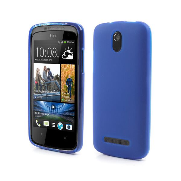 

Чехол силиконовый на HTC Desire 500 506e Синий