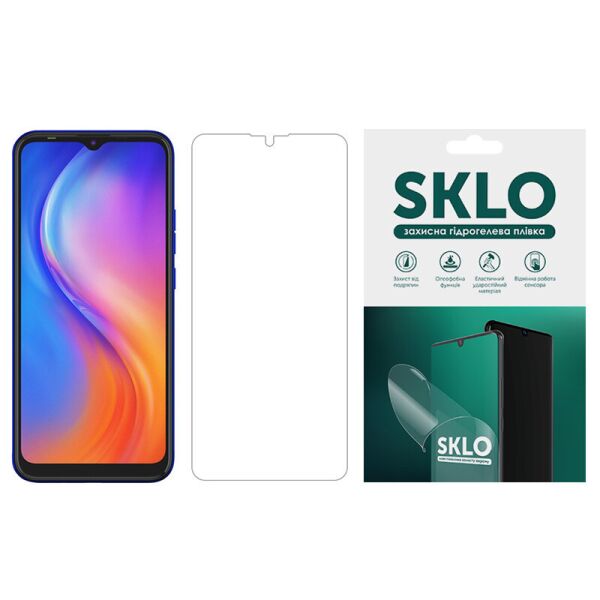 

Защитная гидрогелевая пленка SKLO (экран) для TECNO Spark 6