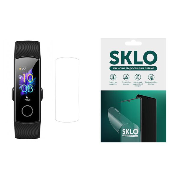 

Защитная гидрогелевая пленка SKLO (экран) 4шт. для Honor Band 6