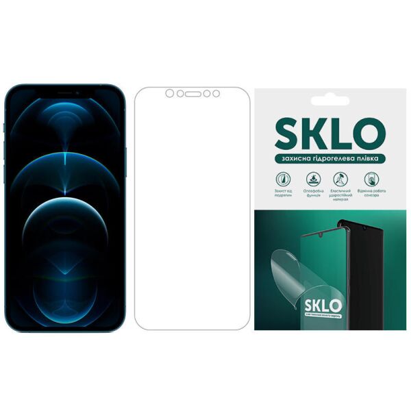 

Защитная гидрогелевая пленка SKLO (экран) для Apple iPhone 12 (6.1")