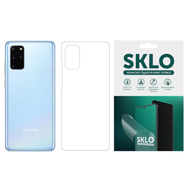 

Защитная гидрогелевая пленка SKLO (тыл) для Samsung G615 Galaxy J7 Max