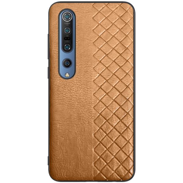 

Кожаная накладка WeaveSide (PU) для Xiaomi Mi 10 / Mi 10 Pro