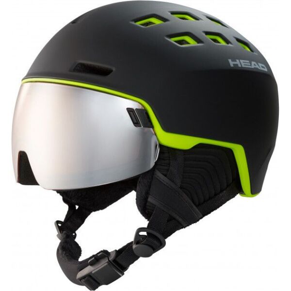 

Шлем HEAD Ш 21 RADAR black/lime (323409) XL/XXL