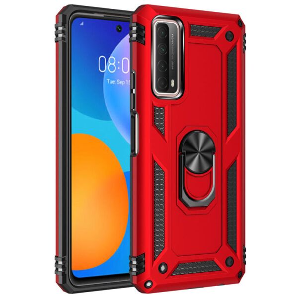 

Ударопрочный чехол Serge Ring for Magnet для Huawei P Smart (2021)
