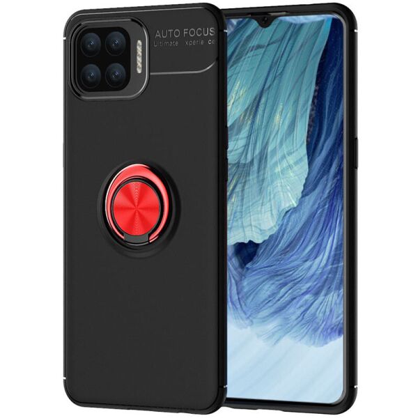 

TPU чехол Deen ColorRing под магнитный держатель (opp) для Oppo A93