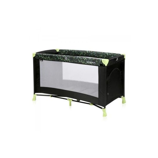 

Детский манеж Bertoni/Lorelli VERONA 1L (black/green dots)