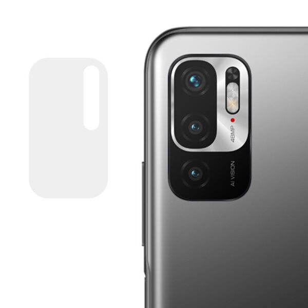 

Гибкое защитное стекло 0.18mm на камеру (тех.пак) для Xiaomi Redmi Note 10 5G / Poco M3 Pro