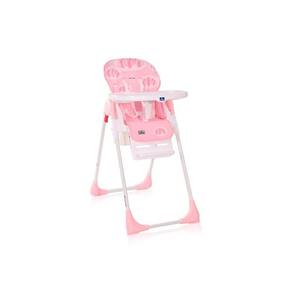 

Стульчик для кормления Lorelli CRYSPI pink hearts