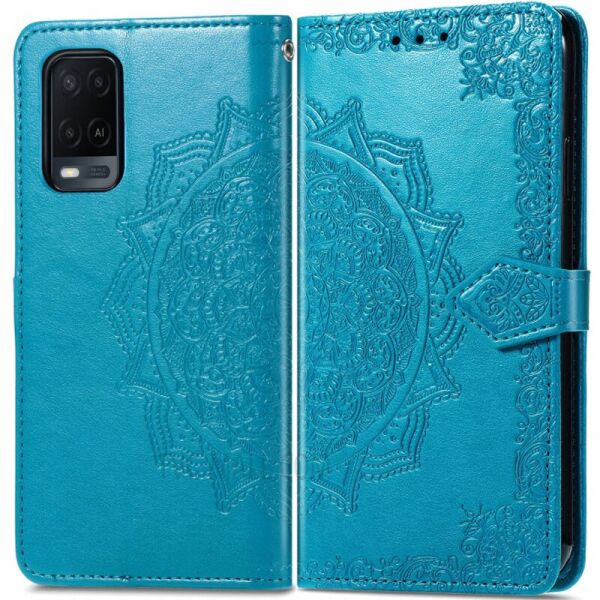 

Кожаный чехол (книжка) Art Case с визитницей для Oppo A54 4G