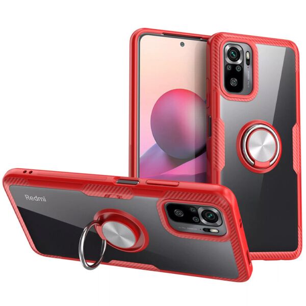 

TPU+PC чехол Deen CrystalRing for Magnet (opp) для Xiaomi Redmi Note 10 / Note 10s