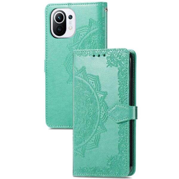 

Кожаный чехол (книжка) Art Case с визитницей для Xiaomi Mi 11 Lite