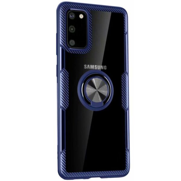 

TPU+PC чехол Deen CrystalRing for Magnet (opp) для Samsung Galaxy S20