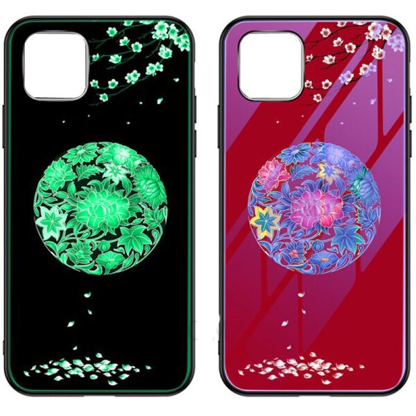 

TPU+Glass чехол светящийся в темноте для Apple iPhone 11 Pro Max (6.5")