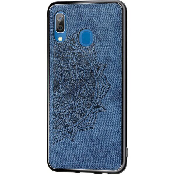 

TPU+Textile чехол Mandala с 3D тиснением для Samsung Galaxy A20 / A30