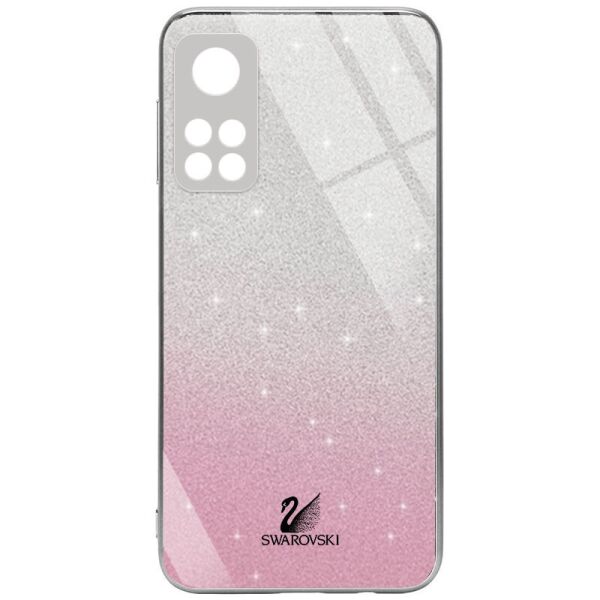 

TPU+Glass чехол Swarovski Full Camera для Xiaomi Mi 10T / Mi 10T Pro