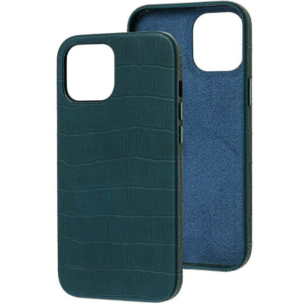 

Кожаный чехол Croco Leather для Apple iPhone 12 mini (5.4")