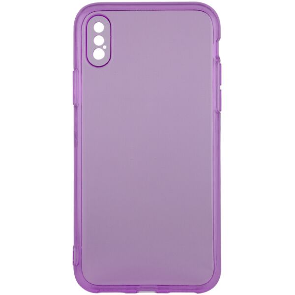 

Матовый полупрозрачный TPU чехол с защитой камеры для Apple iPhone XS Max (6.5")