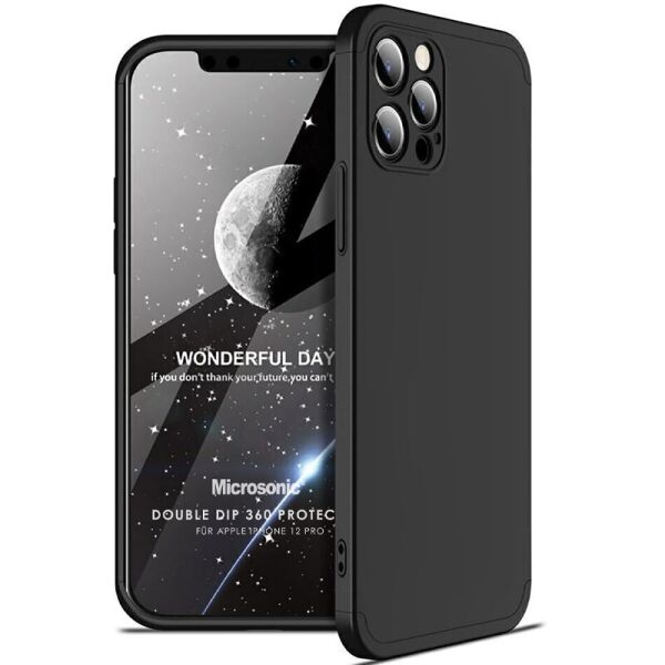 

Пластиковая накладка GKK LikGus 360 градусов (opp) для Apple iPhone 12 Pro Max (6.7")