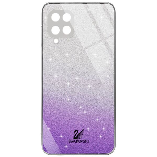 

TPU+Glass чехол Swarovski Full Camera для Samsung Galaxy A12 / M12