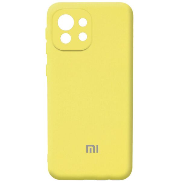 

Чехол Silicone Cover Full Camera (AA) для Xiaomi Mi 11 Lite