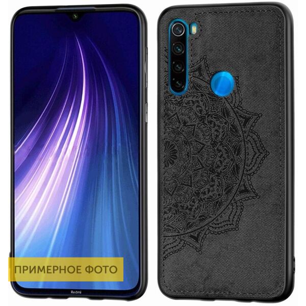 

TPU+Textile чехол Mandala с 3D тиснением для Xiaomi Redmi Note 8