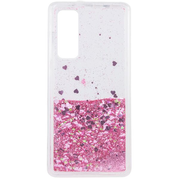 

TPU чехол Liquid hearts для Huawei P Smart (2021)